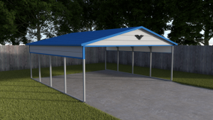 Carport - A Frame - Choose the general shape and size of your storage building, barn, or carport, based on your unique needs.