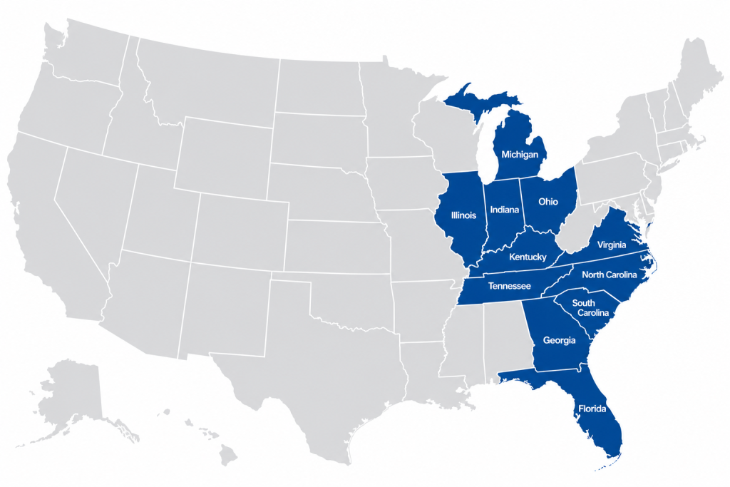 areas we serve