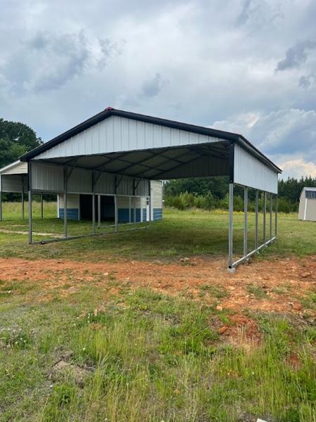 front and side entry carport